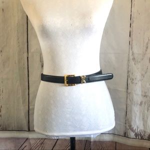 Paloma Picasso X Buckle Belt Leather - Size M